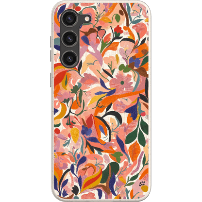 Stepping Green Phone Case Botanical Doodle Bio Case