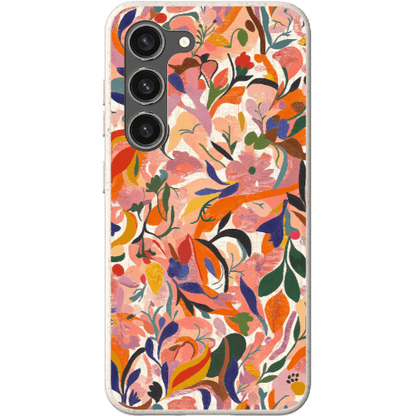 Stepping Green Phone Case Botanical Doodle Bio Case