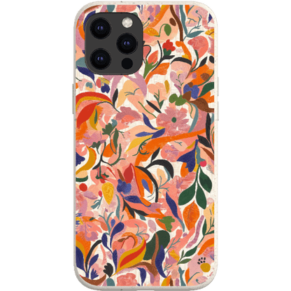 Stepping Green Phone Case Botanical Doodle Bio Case