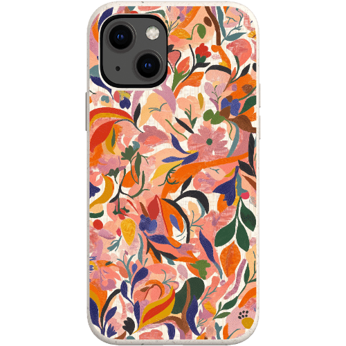 Stepping Green Phone Case Botanical Doodle Bio Case