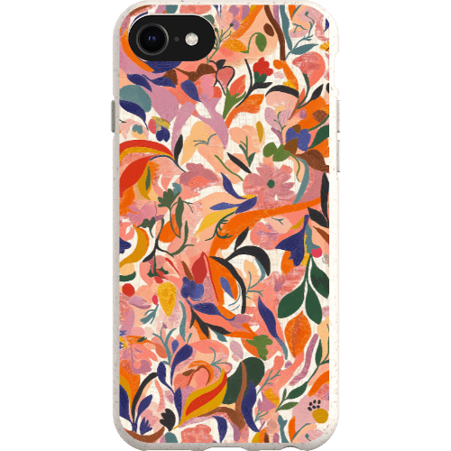 Stepping Green Phone Case Botanical Doodle Bio Case