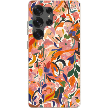 Stepping Green Phone Case Botanical Doodle Bio Case