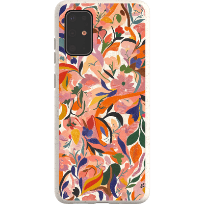 Stepping Green Phone Case Botanical Doodle Bio Case