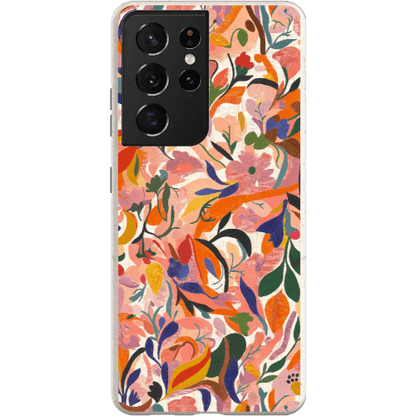 Stepping Green Phone Case Botanical Doodle Bio Case
