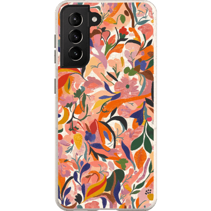 Stepping Green Phone Case Botanical Doodle Bio Case