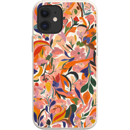 Stepping Green Phone Case Botanical Doodle Bio Case
