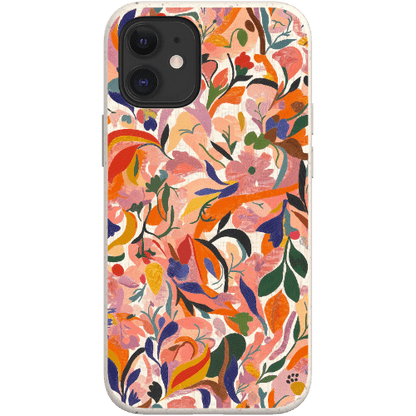 Stepping Green Phone Case Botanical Doodle Bio Case