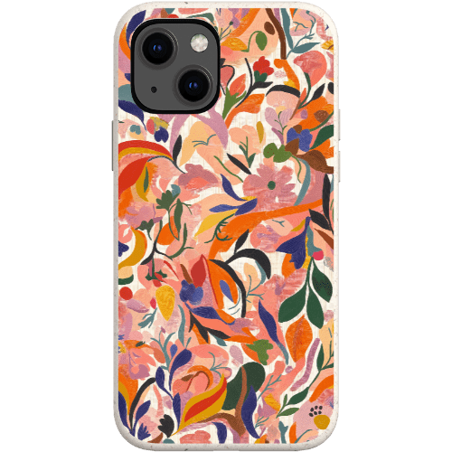 Stepping Green Phone Case Botanical Doodle Bio Case
