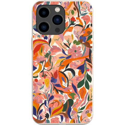Stepping Green Phone Case Botanical Doodle Bio Case