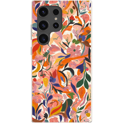 Stepping Green Phone Case Botanical Doodle Bio Case