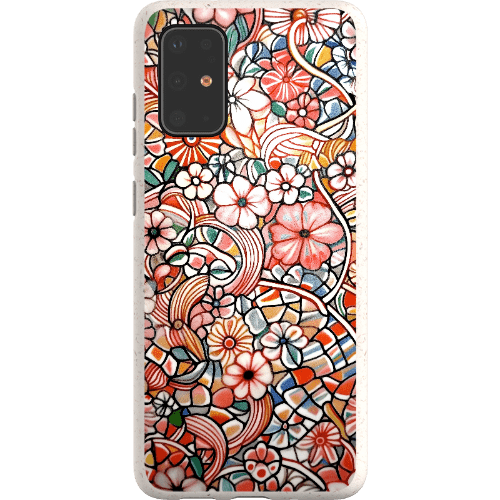 Stepping Green Phone Case Candy Flower Doodle Bio Case