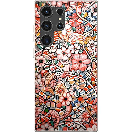 Stepping Green Phone Case Candy Flower Doodle Bio Case