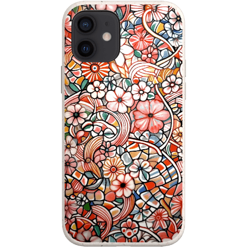 Stepping Green Phone Case Candy Flower Doodle Bio Case