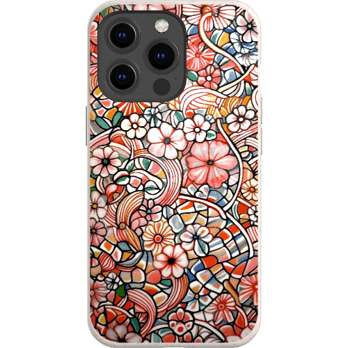 Stepping Green Phone Case Candy Flower Doodle Bio Case