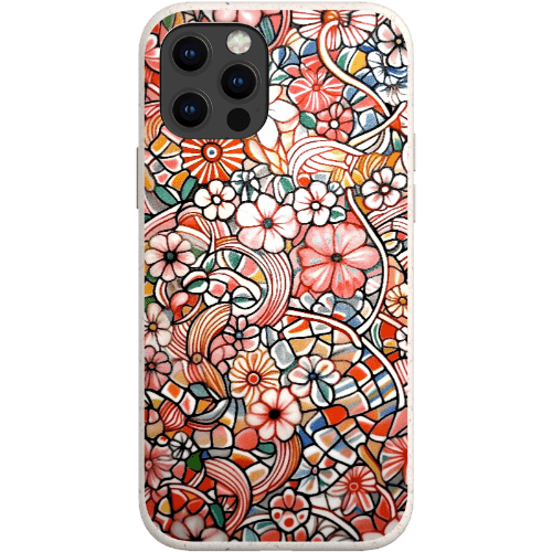 Stepping Green Phone Case Candy Flower Doodle Bio Case