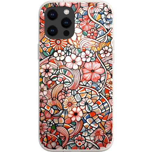 Stepping Green Phone Case Candy Flower Doodle Bio Case