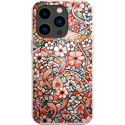 Stepping Green Phone Case Candy Flower Doodle Bio Case