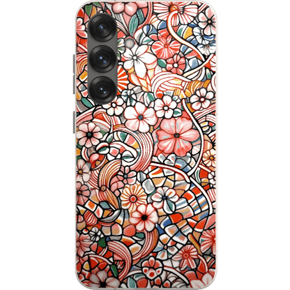 Stepping Green Phone Case Candy Flower Doodle Bio Case