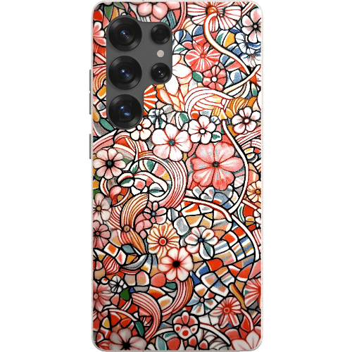 Stepping Green Phone Case Candy Flower Doodle Bio Case