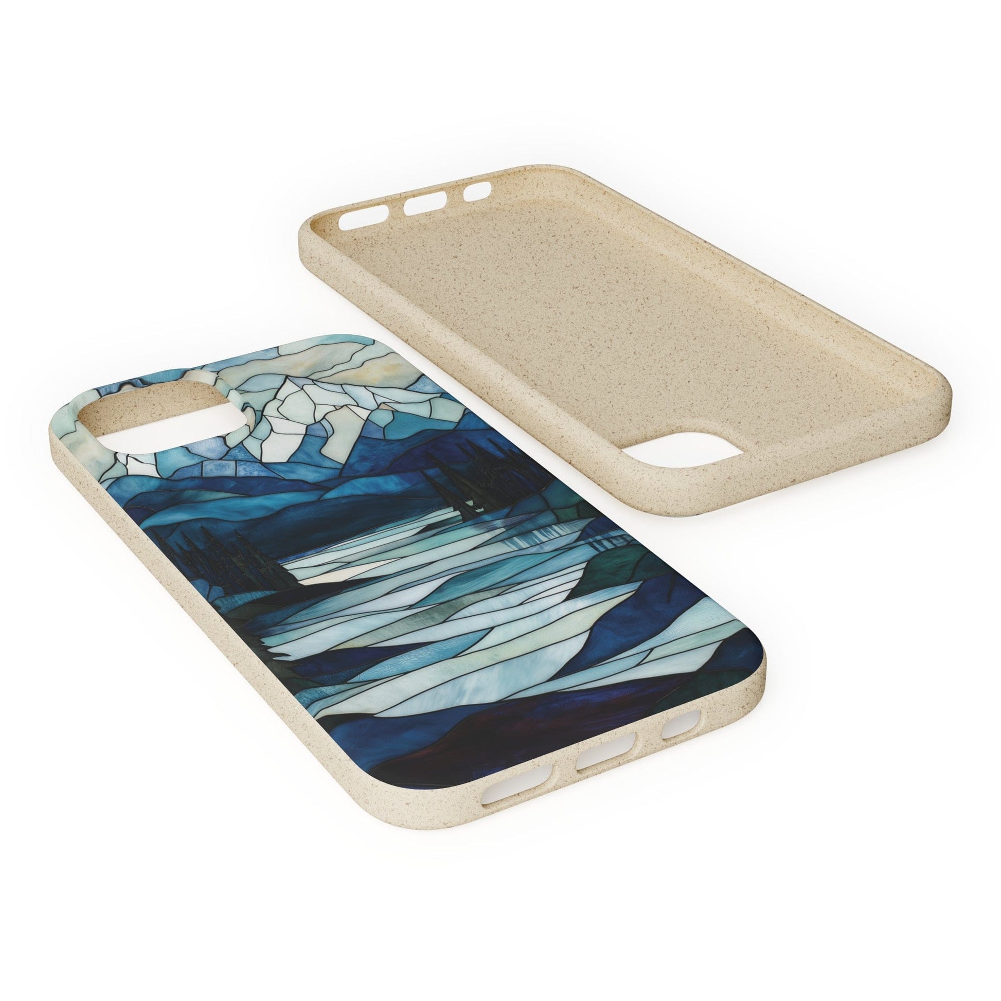 Stepping Green Phone Case Cold Snowy Mountain Bio Case