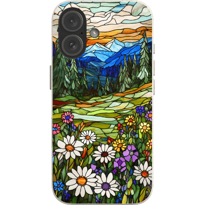Stepping Green Phone Case Colorful Forest Meadow Bio Case