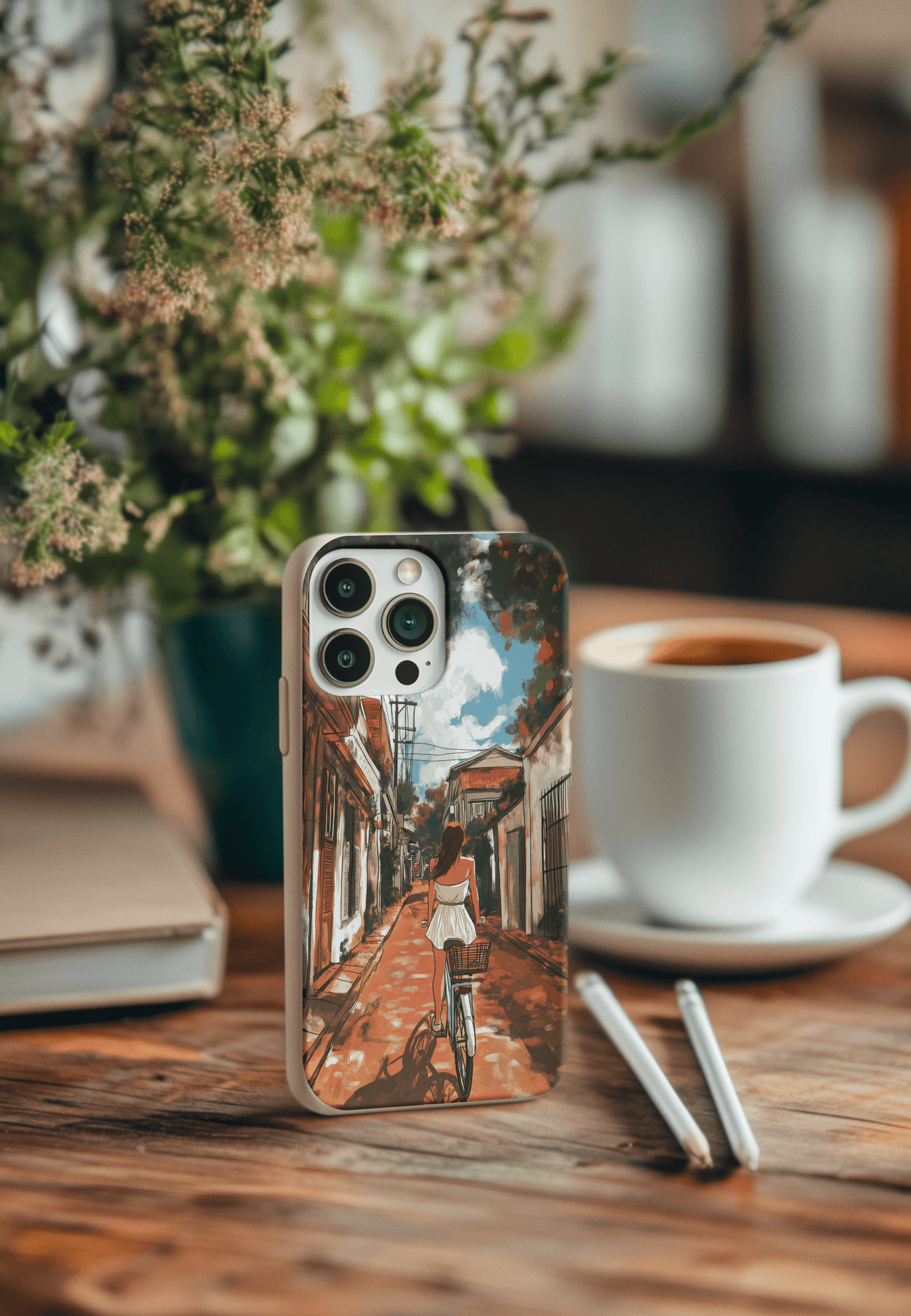 Stepping Green Phone Case Confident Woman 4 Bio Case