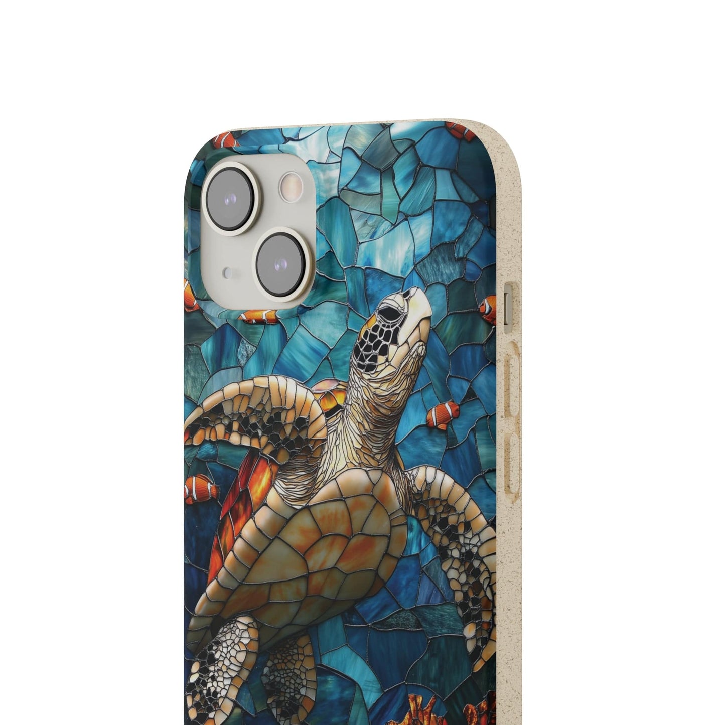 Stepping Green Phone Case Coral Reef Turtle 2 Bio Case