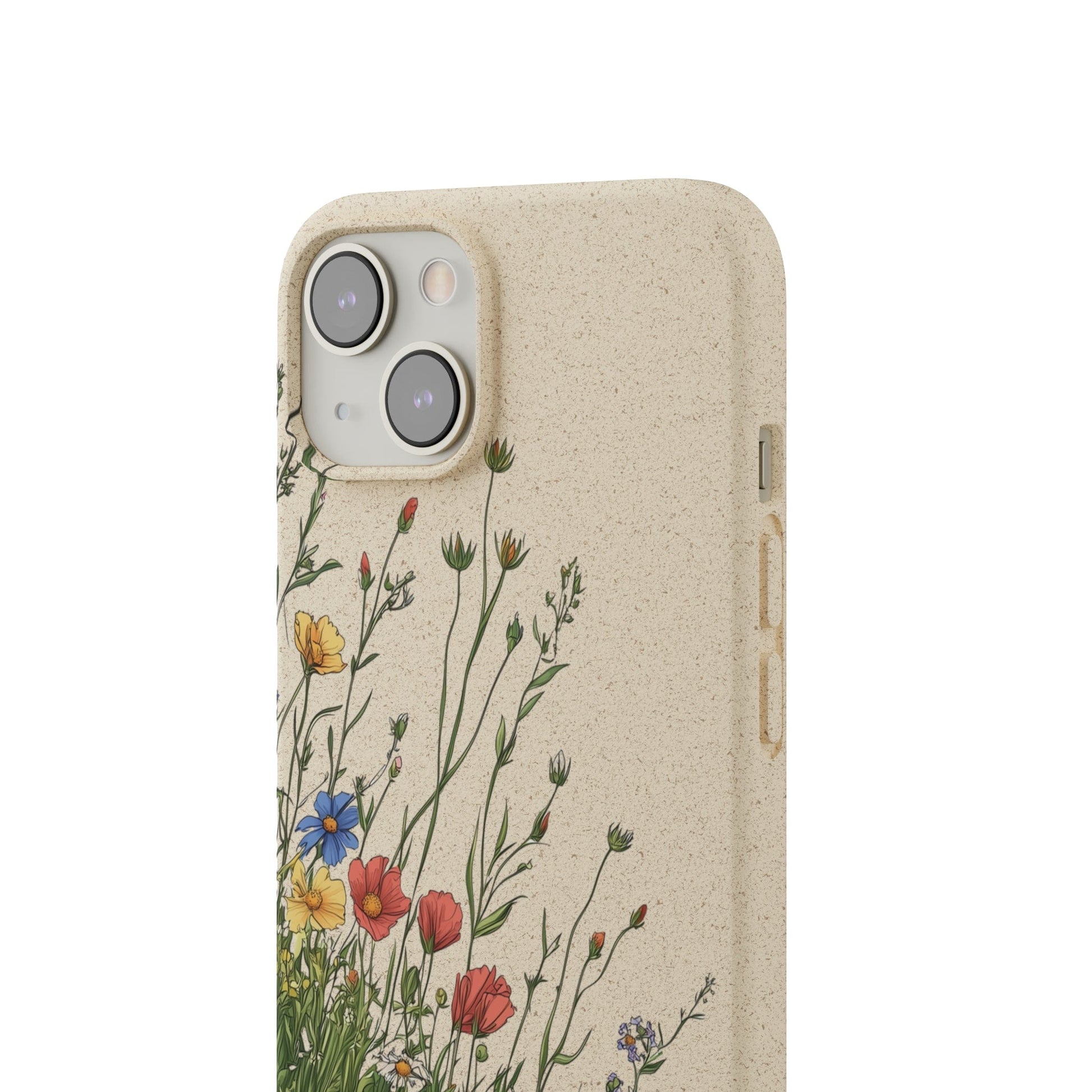 Stepping Green Phone Case Corner Wildflowers Bio Case