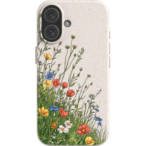 Stepping Green Phone Case Corner Wildflowers Bio Case