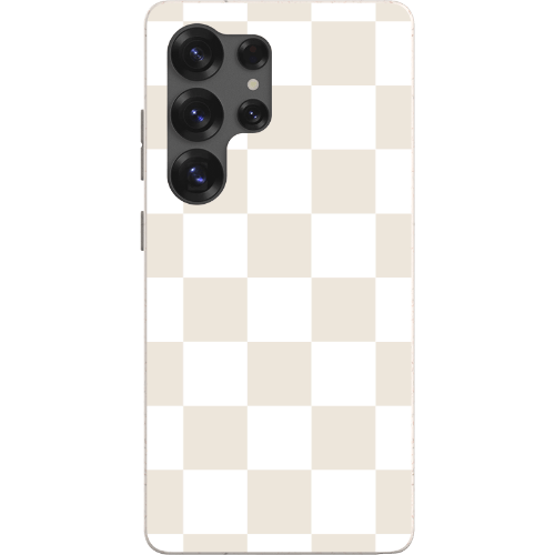 Stepping Green Phone Case Cream Checkerboard Bio Case