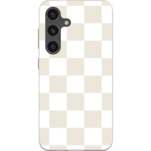 Stepping Green Phone Case Cream Checkerboard Bio Case