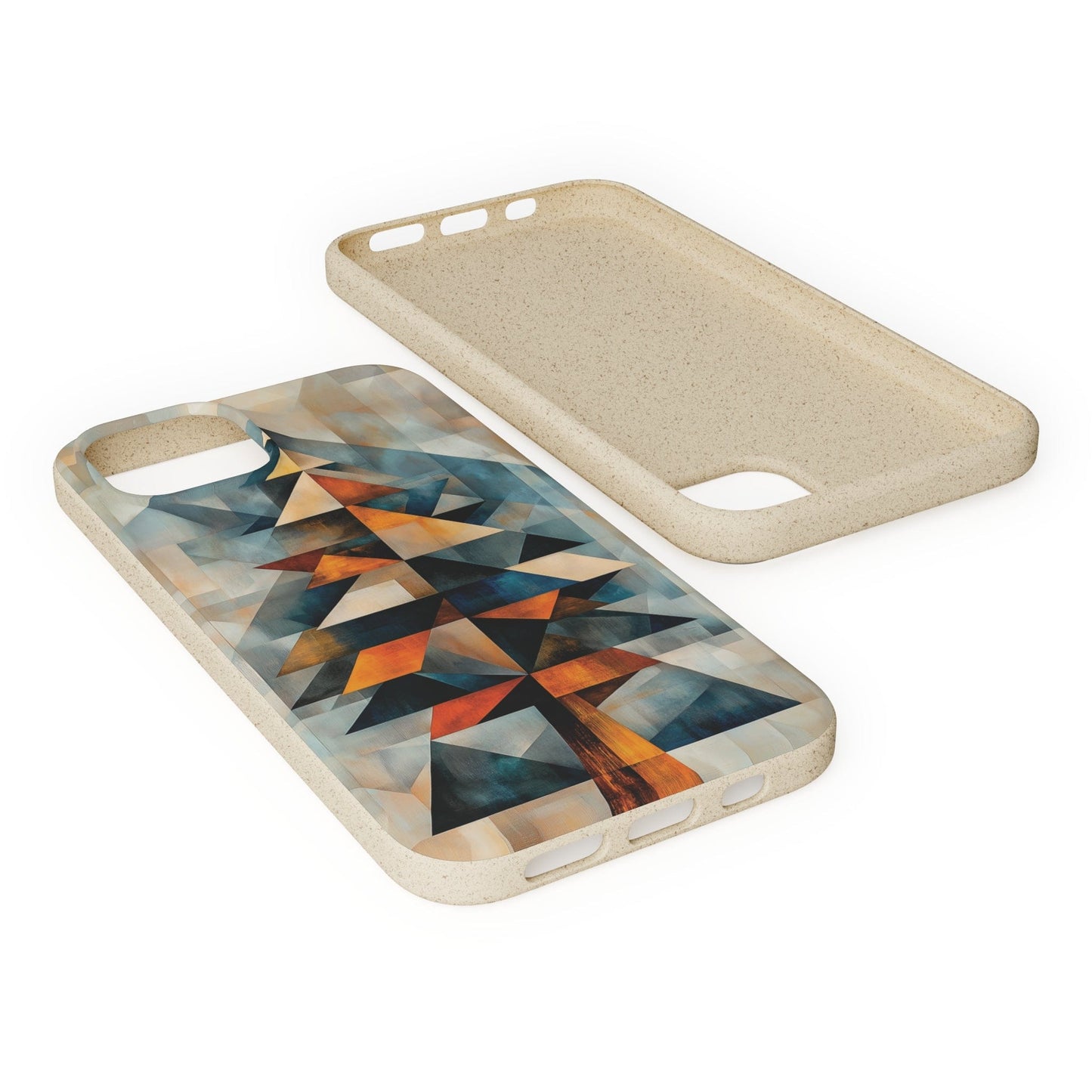 Stepping Green Phone Case Cubist Pine Tree Bio Case