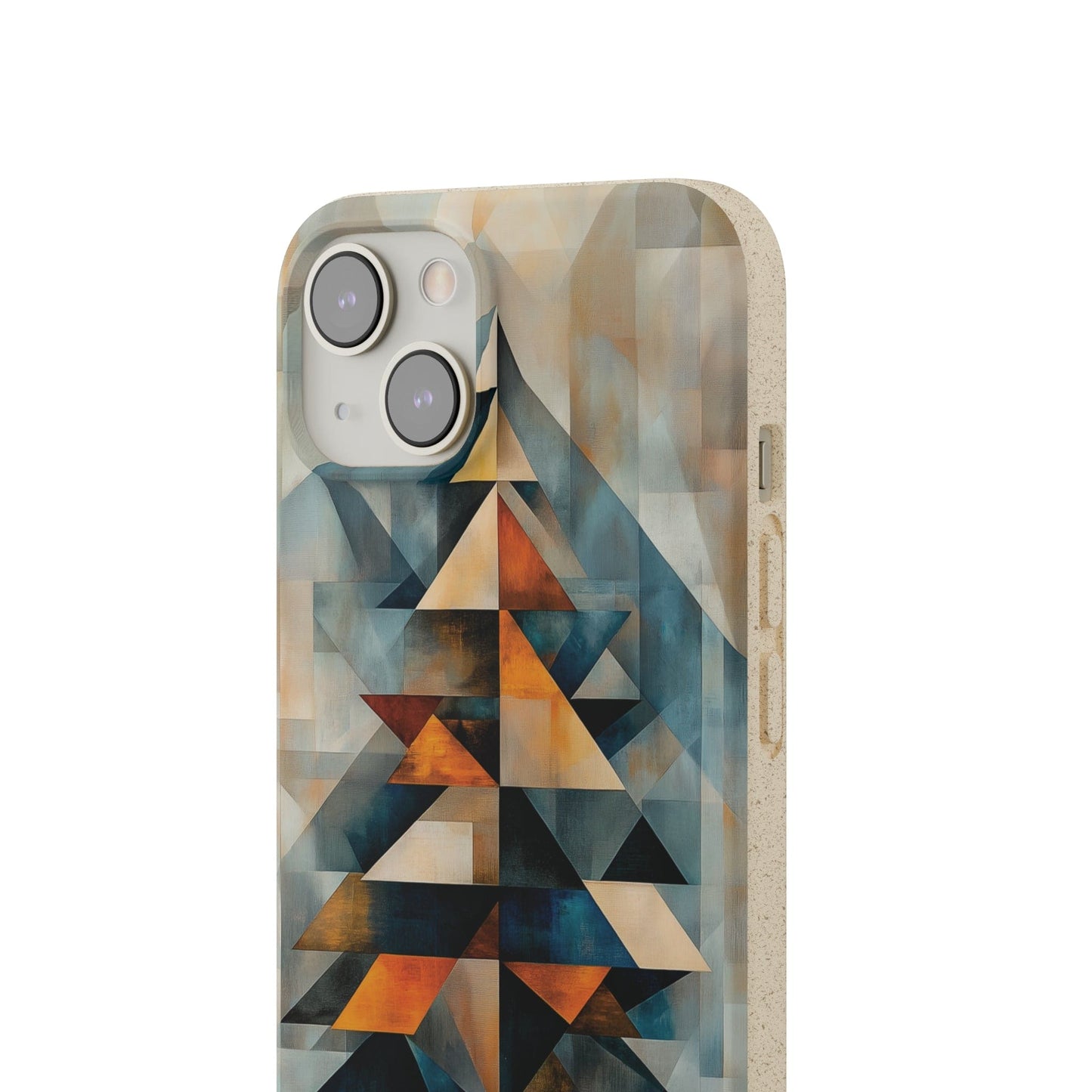 Stepping Green Phone Case Cubist Pine Tree Bio Case