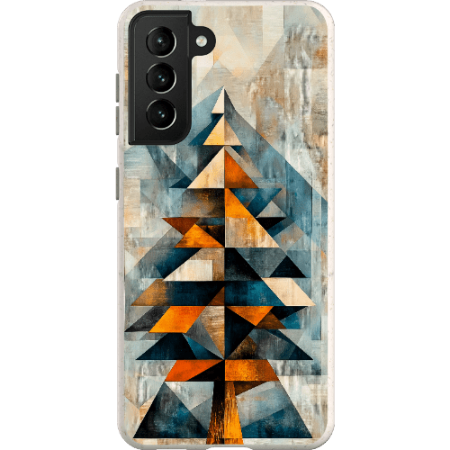 Stepping Green Phone Case Cubist Pine Tree Bio Case