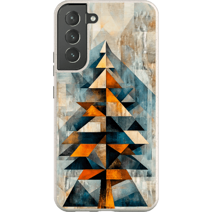 Stepping Green Phone Case Cubist Pine Tree Bio Case