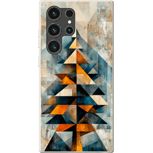 Stepping Green Phone Case Cubist Pine Tree Bio Case