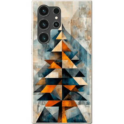 Stepping Green Phone Case Cubist Pine Tree Bio Case