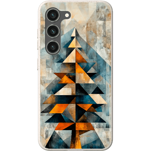 Stepping Green Phone Case Cubist Pine Tree Bio Case