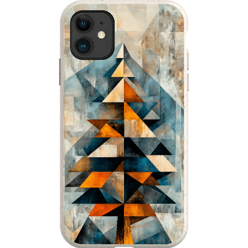 Stepping Green Phone Case Cubist Pine Tree Bio Case