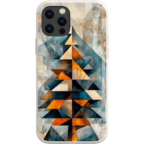Stepping Green Phone Case Cubist Pine Tree Bio Case