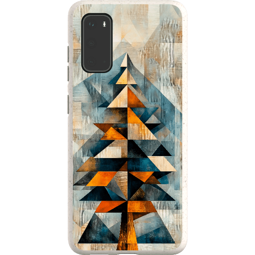 Stepping Green Phone Case Cubist Pine Tree Bio Case