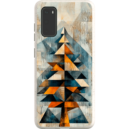Stepping Green Phone Case Cubist Pine Tree Bio Case