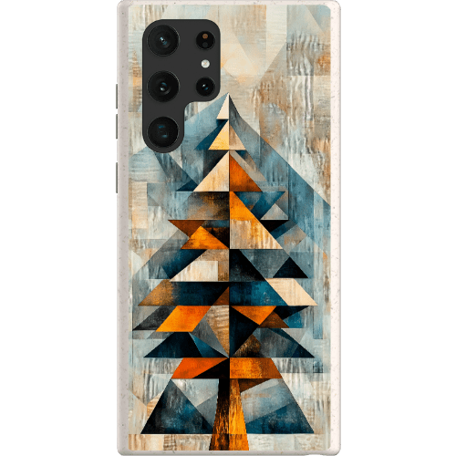 Stepping Green Phone Case Cubist Pine Tree Bio Case