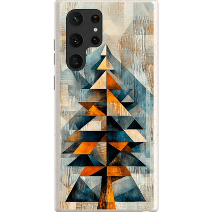 Stepping Green Phone Case Cubist Pine Tree Bio Case