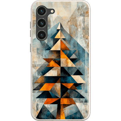 Stepping Green Phone Case Cubist Pine Tree Bio Case
