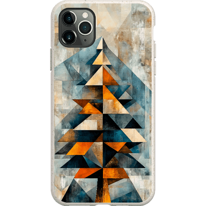 Stepping Green Phone Case Cubist Pine Tree Bio Case