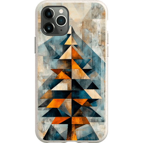 Stepping Green Phone Case Cubist Pine Tree Bio Case