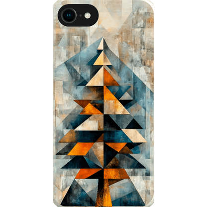 Stepping Green Phone Case Cubist Pine Tree Bio Case