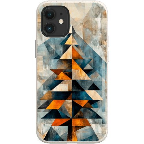 Stepping Green Phone Case Cubist Pine Tree Bio Case
