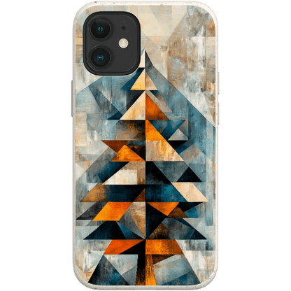 Stepping Green Phone Case Cubist Pine Tree Bio Case